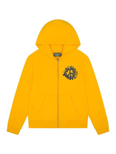 DENIM TEARS Denim University Zip Hoodie "Yellow" DT647