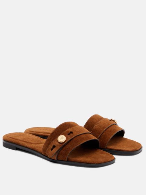 TORY BURCH Romy suede slides