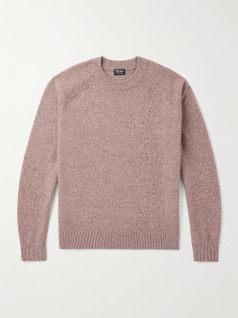 ZEGNA Oasi Cashmere-Blend Sweater