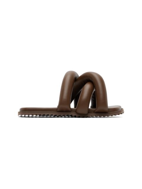 YUME YUME Brown Tyre Slides