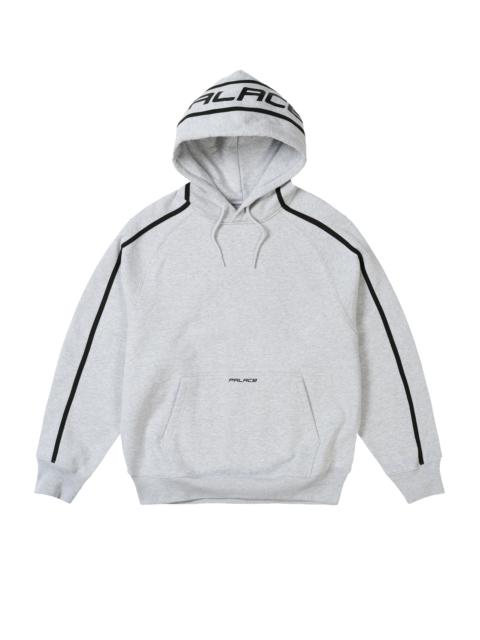 PALACE RUNNER HOOD GREY MARL