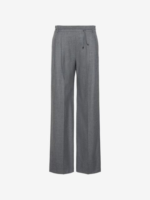 Max Mara pleated wide-leg trousers