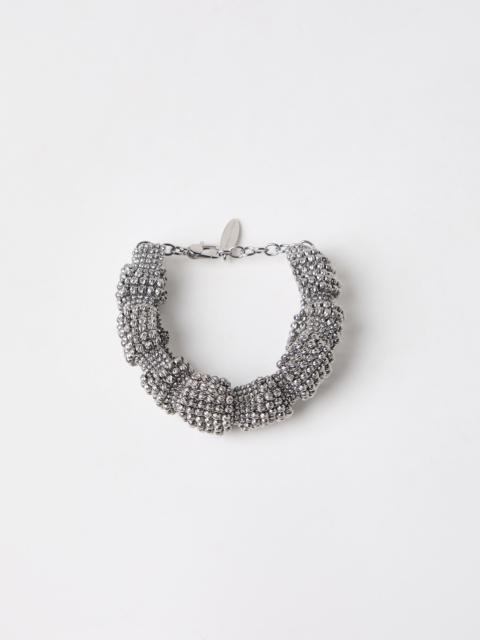 Brunello Cucinelli Sterling Silver sculptured bracelet