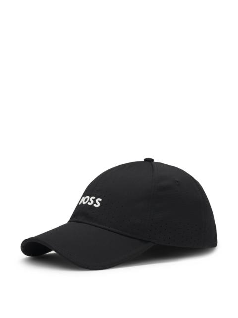 BOSS PERFORATED CAP WITH GLOSS LOGO