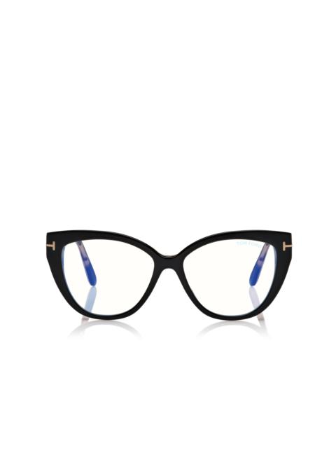 BLUE BLOCK SOFT CAT EYE OPTICALS