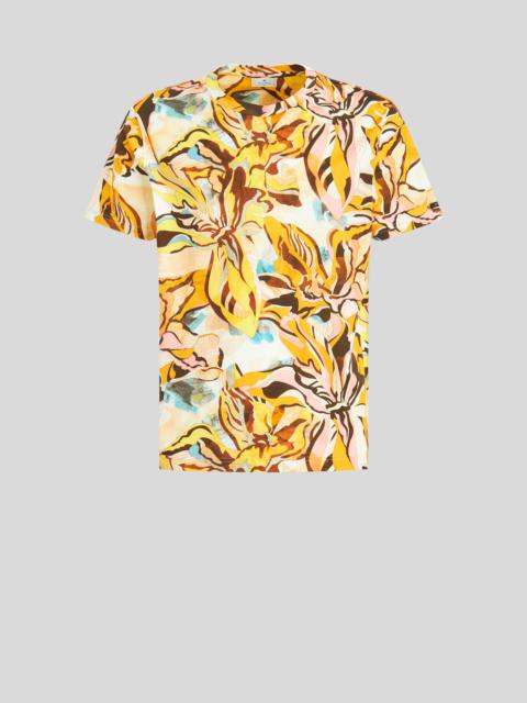 Etro MAXI FLORAL PRINT T-SHIRT