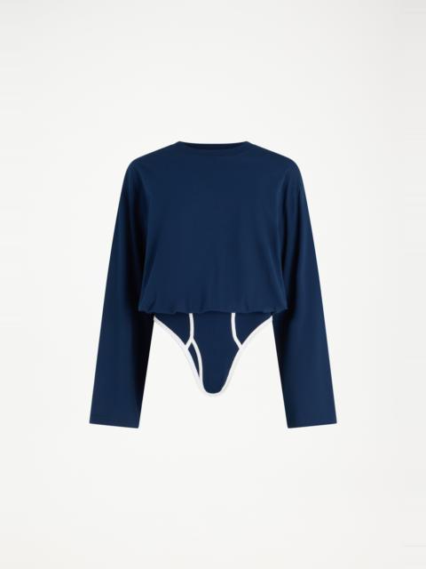 Jean Paul Gaultier THE LONG-SLEEVED TWISTED BODYSUIT