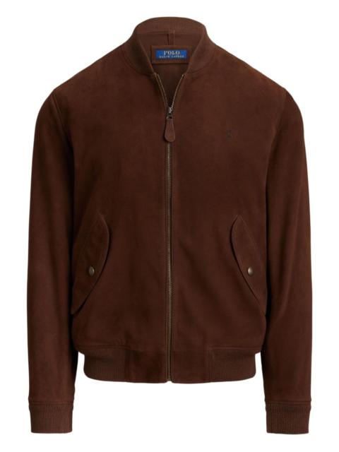 Polo Ralph Lauren suede bomber jacket