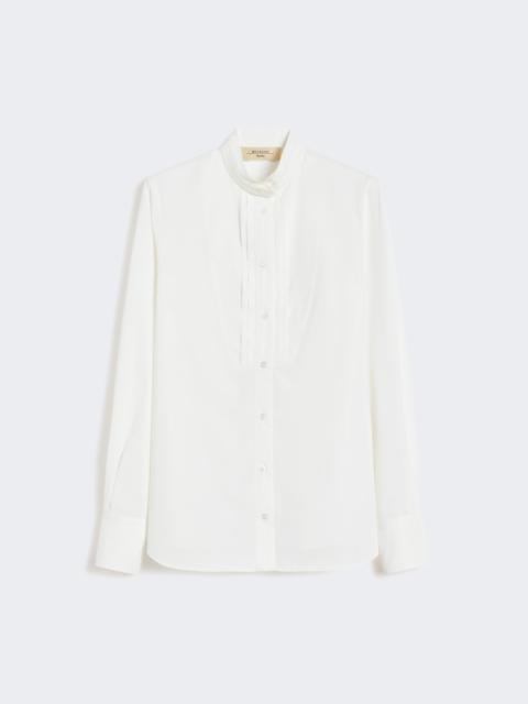 WEEKEND Max Mara BUTTERFLY1234 Cotton poplin tuxedo shirt