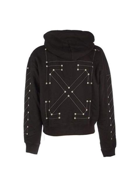 Off-White Men's Off-White Diag Backbone Printing Black OMBB037E19E300011091