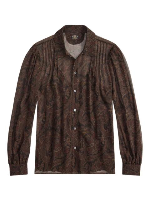 RRL by Ralph Lauren paisley-print shirt