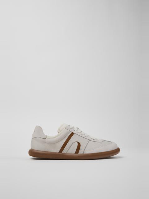 CAMPER Pelotas Soller Multicolor Recycled PET and Leather Sneakers for Women.