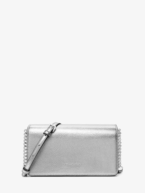 MICHAEL KORS Jet Set Medium Metallic Crossbody Bag