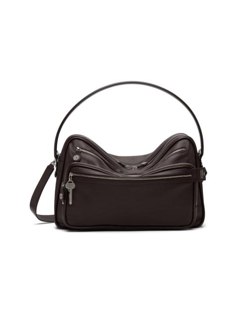 Acne Studios Brown Camero Camera Shoulder Bag