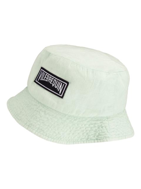 Vilebrequin Unisex Linen Bucket Hat Solid