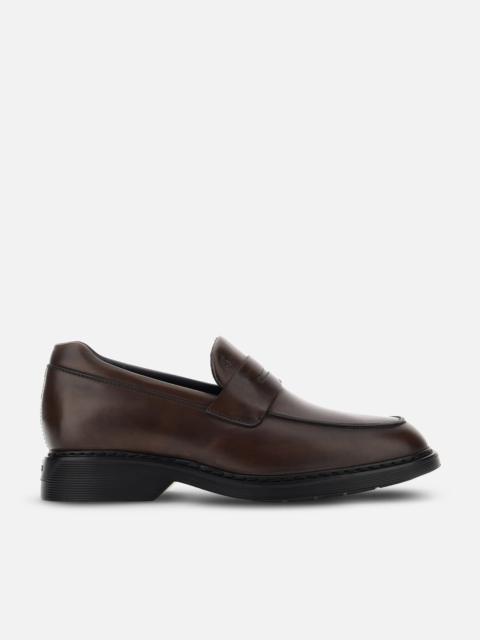 Loafers Hogan H576 Brown