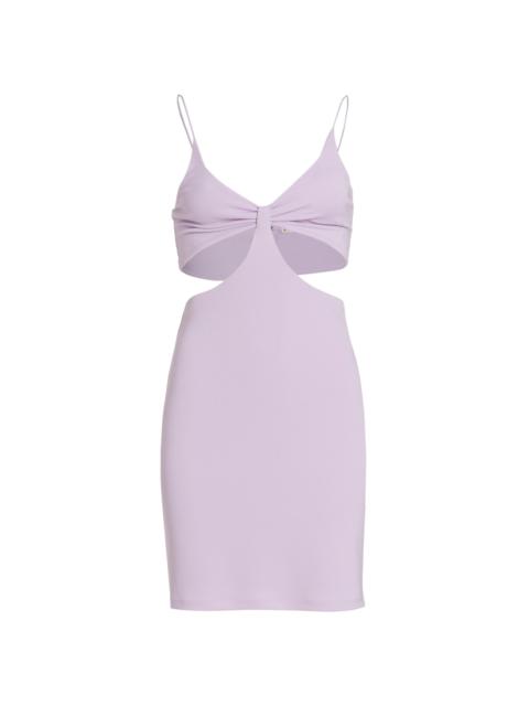 Alice + Olivia Havana Sleeveless Cut Out Minidress