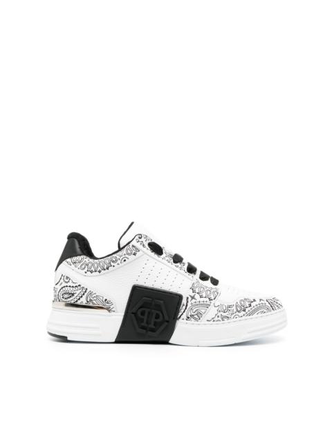 Royal Street paisley-print low-top sneakers