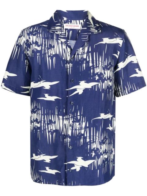 ORLEBAR BROWN Hibbert graphic-print shirt