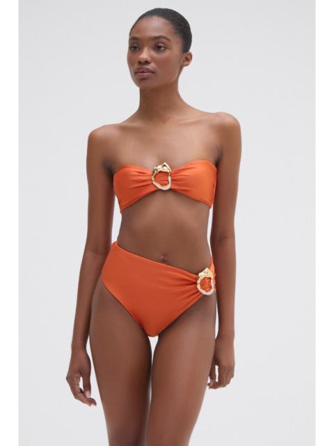 PatBO JERSEY SANDS STONE BIKINI BOTTOM