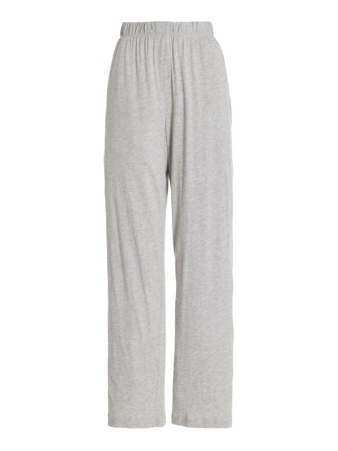 ÉTERNE Cotton-Modal Lounge Pants grey