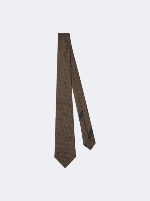 ZEGNA Silk jacquard tie