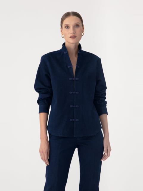 SAU LEE BOBBI DENIM SHIRT