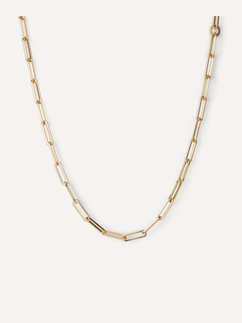JENNY BIRD Gold-Plated Andi Slim Paperclip Chain Necklace