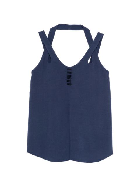 EMPORIO ARMANI buttoned top