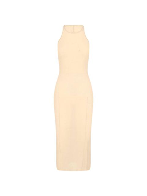 Rick Owens ribbed-knit midi dress