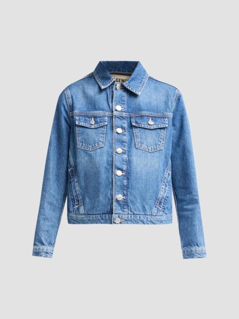 L'AGENCE Women's Maven Slim Denim Jacket - Orwood