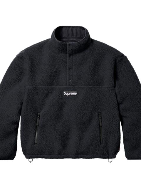 Supreme Polartec Shearling Reversible Pullover Jacket "FW23 - Black" SU27484