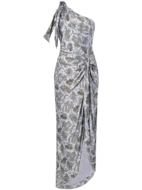Cinq à Sept Gretchen floral-print asymmetric dress