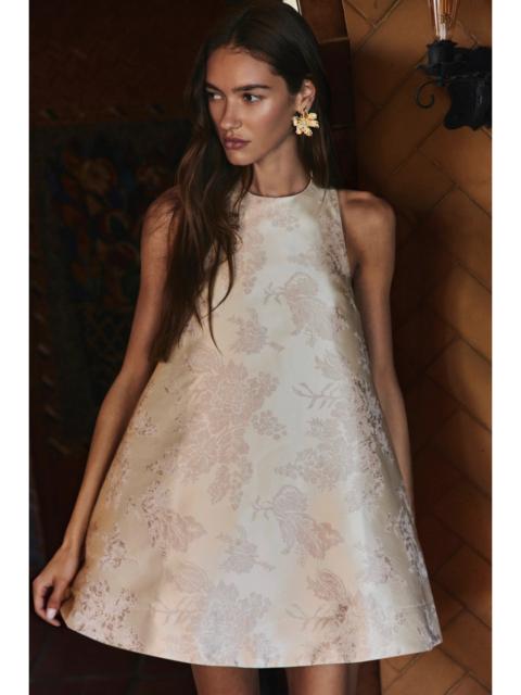 FREE PEOPLE Allister Jacquard Mini Dress