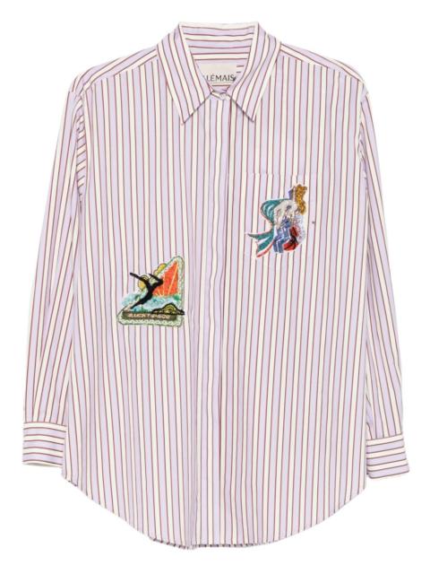 ALÉMAIS Lucky Pace embellished shirt