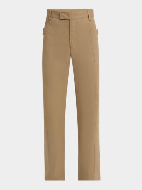 Dolce & Gabbana Men's Cotton Side-Adjuster Pants