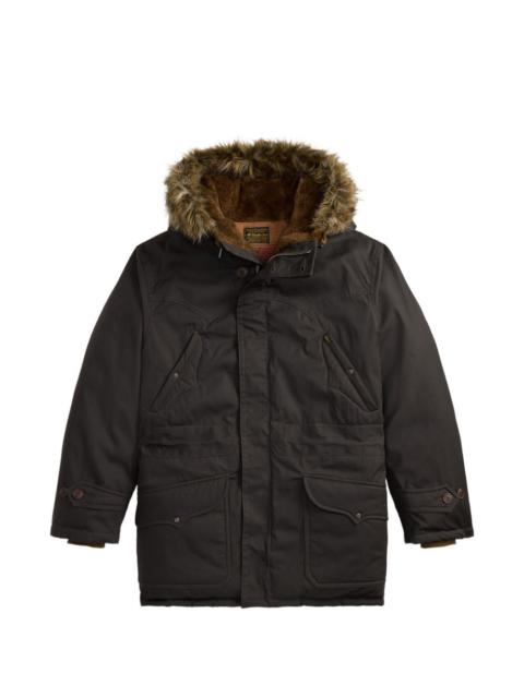 RRL by Ralph Lauren faux-fur trim hooded coat
