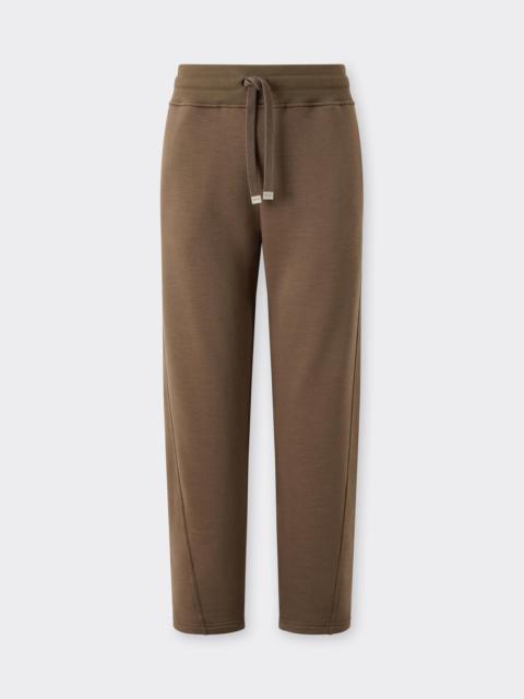 Ferrari Wool and Cotton Jogger Trousers