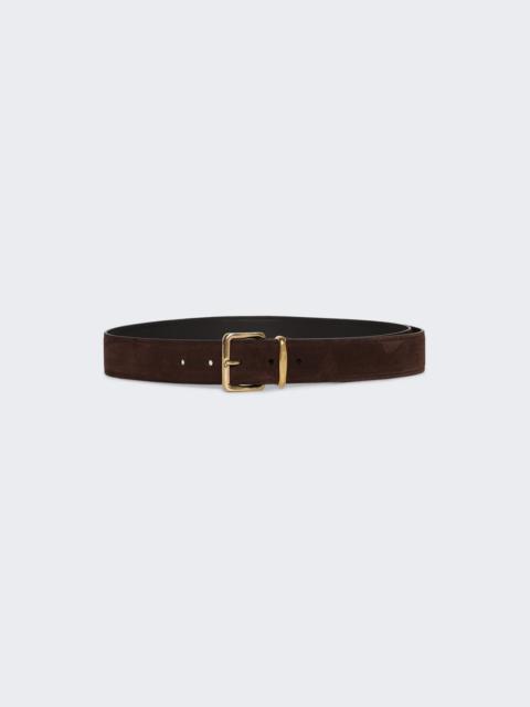 Miu Miu Suede Belt Moro