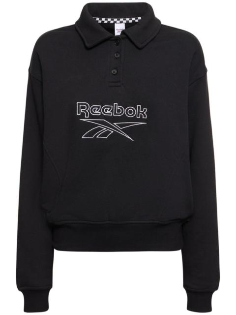 Reebok Classic logo cotton sweatshirt