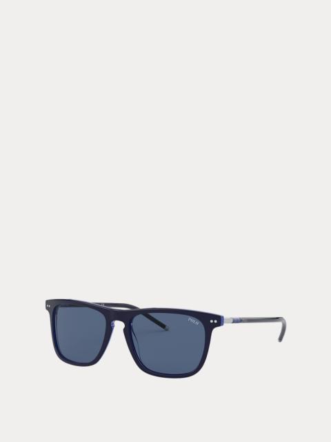 Polo Ralph Lauren Heritage Striped Collegiate Sunglasses