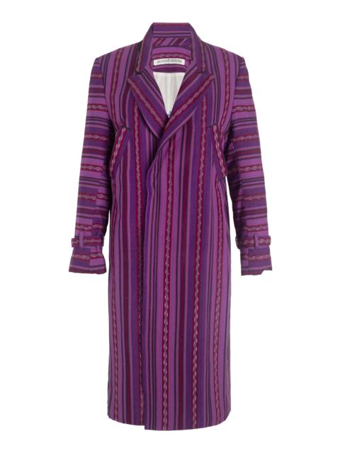 ALIX OF BOHEMIA Purple Haze Guate Coat purple