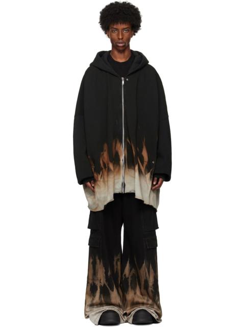 Rick Owens DRKSHDW Black Porterville Jumbo Sun Hoodie