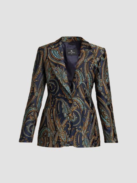 Etro Women's Paisley Single-Breasted Blazer - Multi