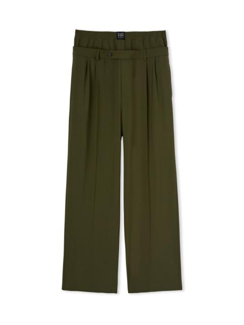 MSGM Lightweight wool tailored pants with boxers incorporated