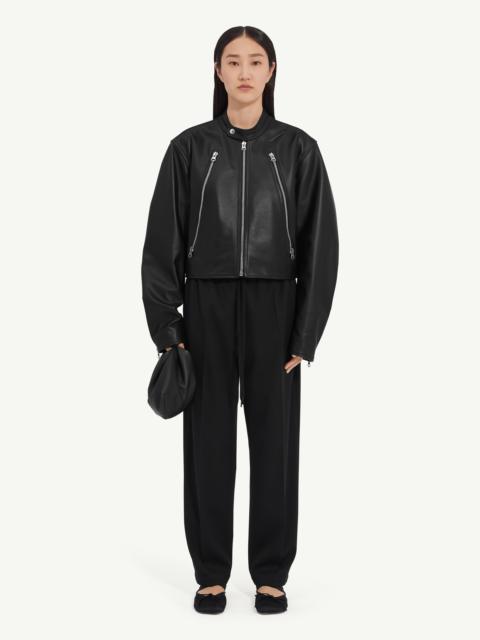 MM6 Maison Margiela Twist leather jacket