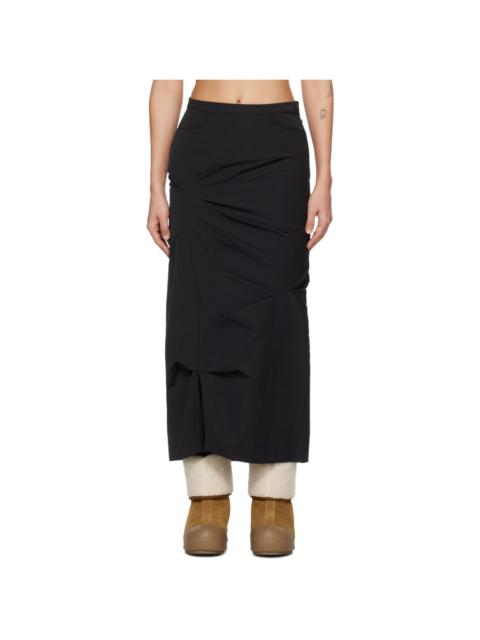 ADER error Black Vesinet Midi Skirt
