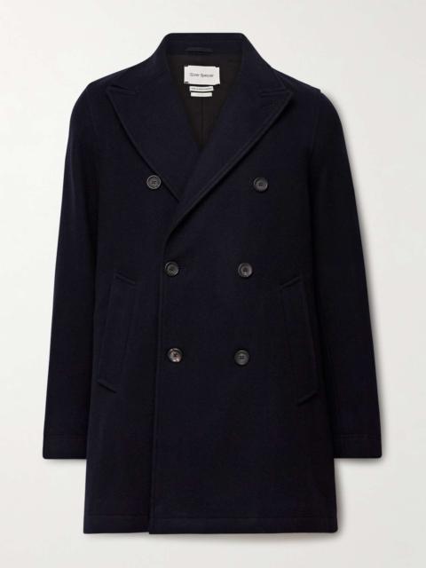 Oliver Spencer Albion Double-Breasted Felt Coat