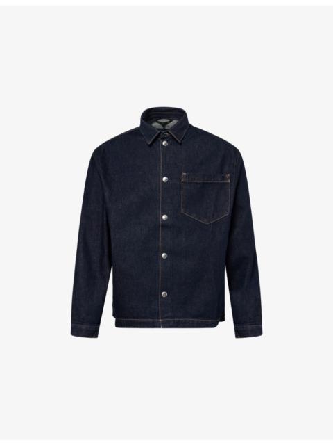7 For All Mankind Regular-Fit Denim Overshirt