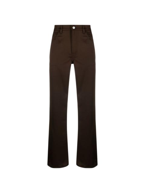 Our Legacy straight-leg high-waisted trousers
